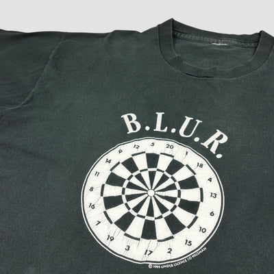 1995 Blur Dartboard Magic Arrows T-Shirt