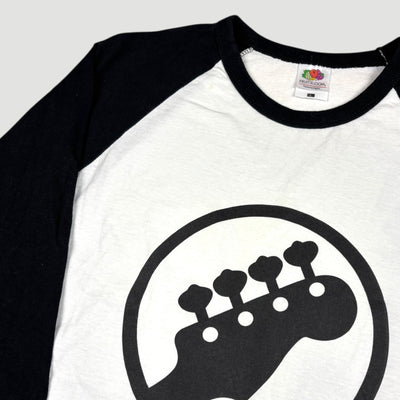 00's Scott Pilgrim Bass Guitar Raglan T-Shirt