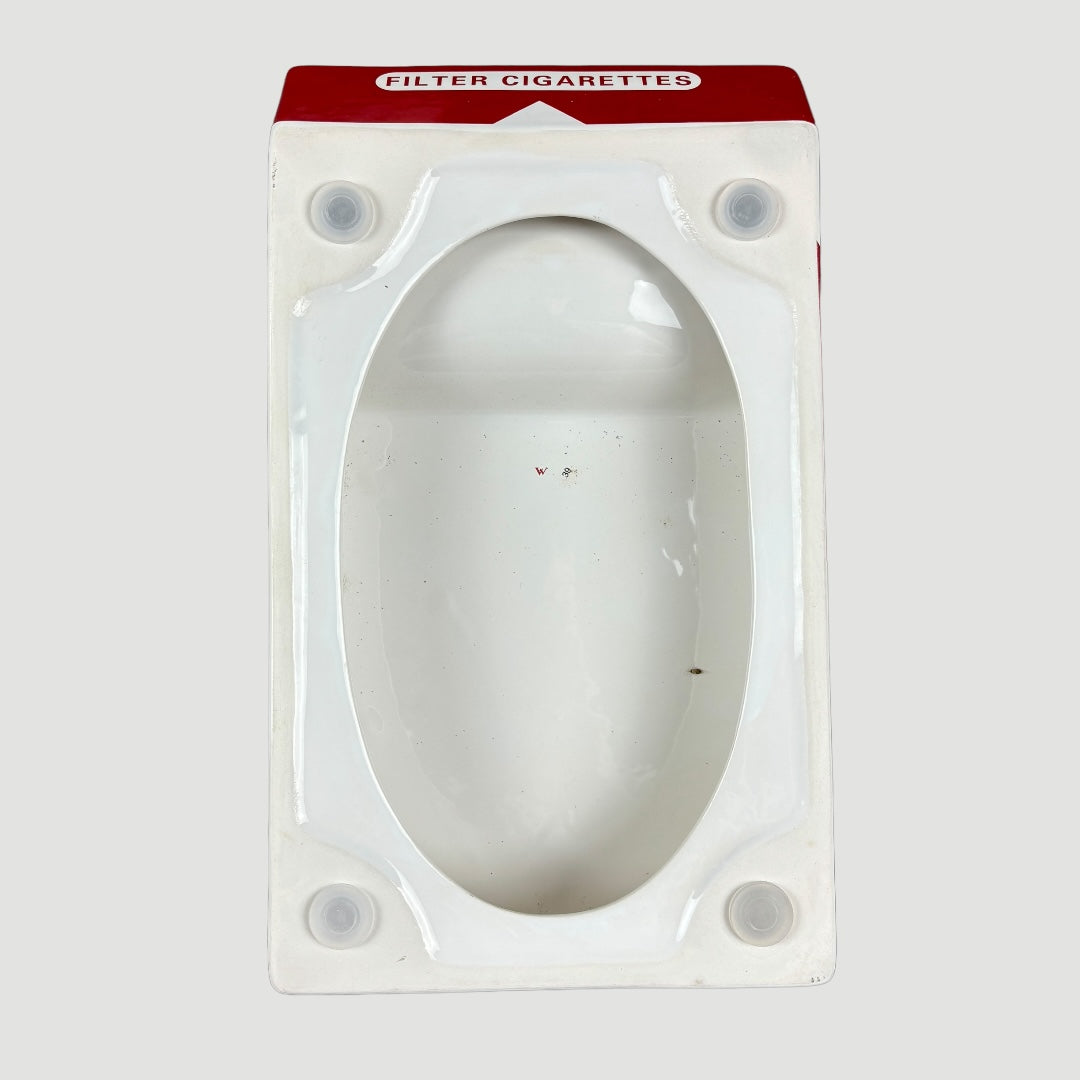 90's Marlboro Oversize Ceramic Ash Tray