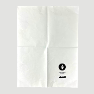 2018 Supreme x UNDERCOVER x Public Enemy T-Shirt (w/bag & Stickers)