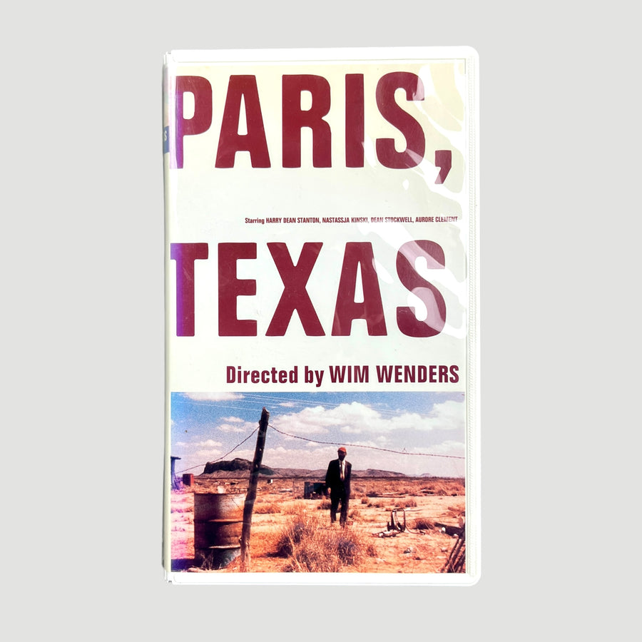 Mid 80's Paris, Texas Japanese VHS