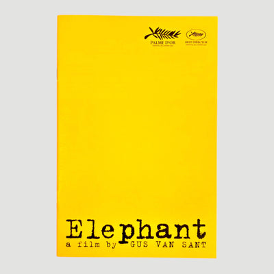 2003 Gus Van Sant Elephant Japanese Programme
