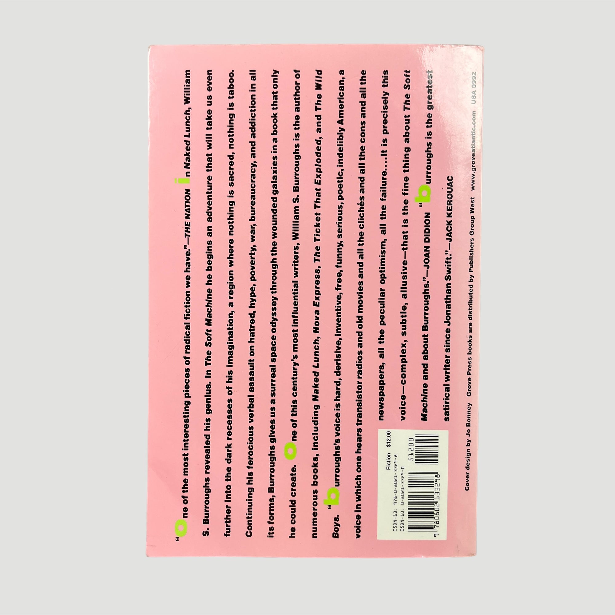 1997 William S. Burroughs The Soft Machine