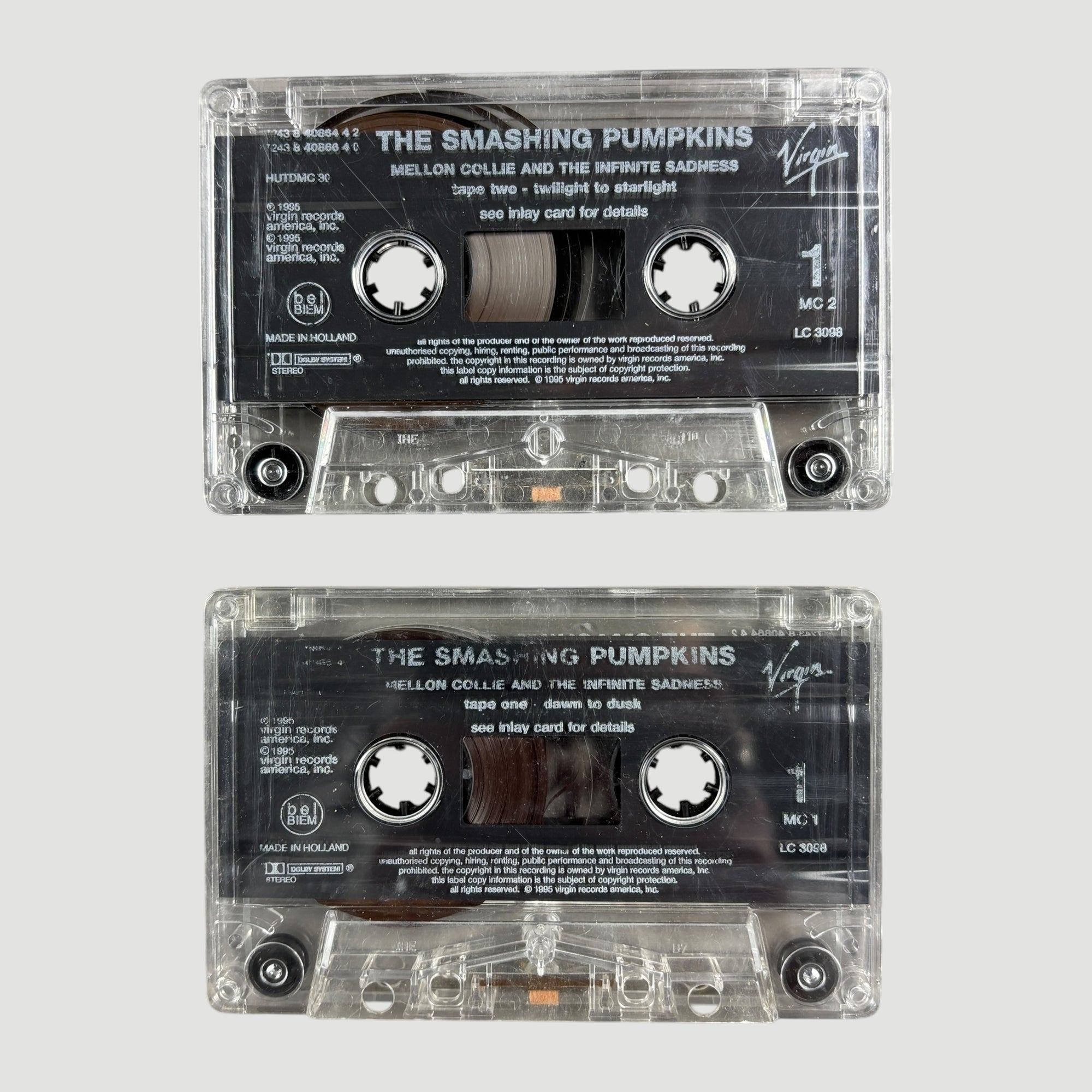 1995 The Smashing Pumpkins Mellon Collie 2 Cassette UK Boxed Edition