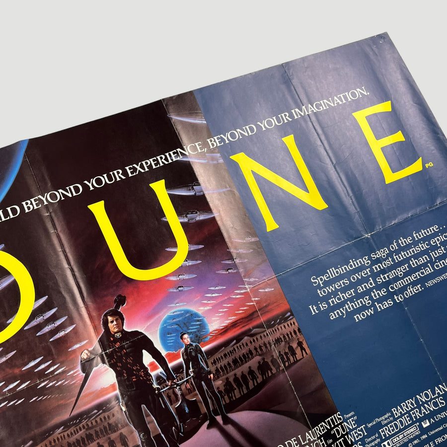 1984 Dune UK Quad Poster