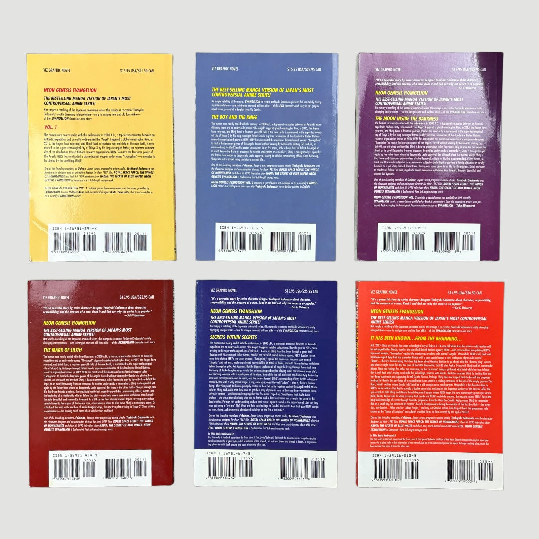 00's Neon Genesis Evangelion Manga Full Set