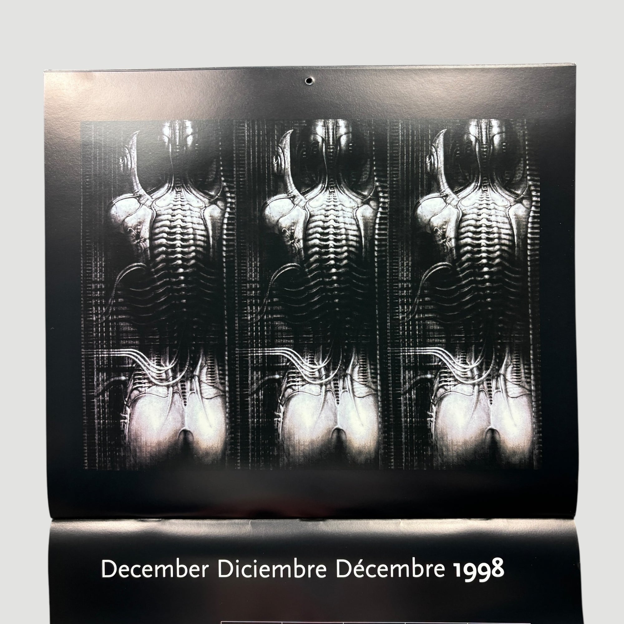 1998 HR Giger ARh+ 3D Calendar