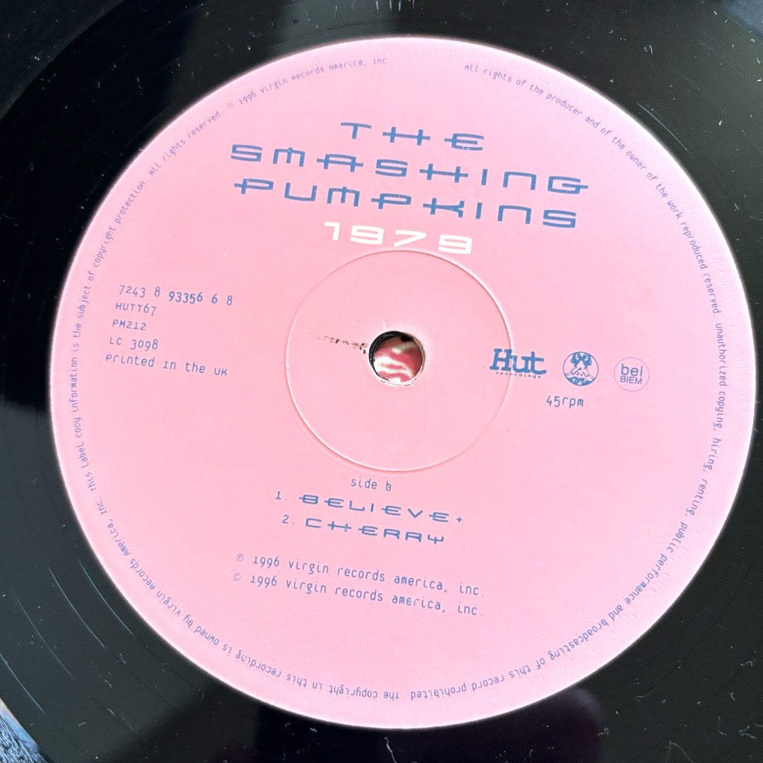 1996 The Smashing Pumpkins 1979 UK 12" Single