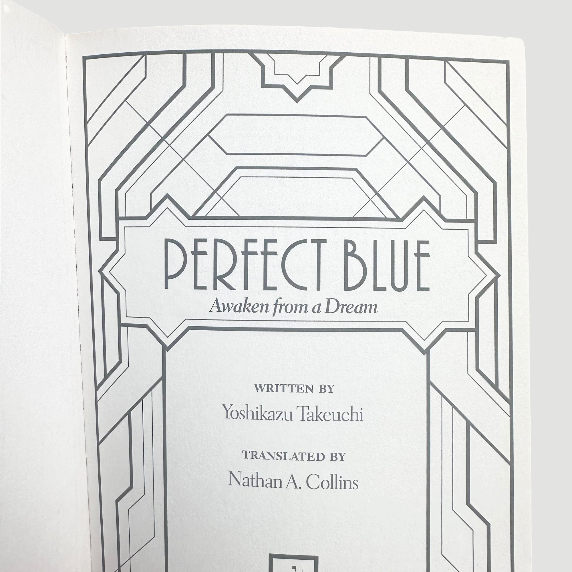 1991 Perfect Blue by Yoshikazu Takeuchi 2 Book Set