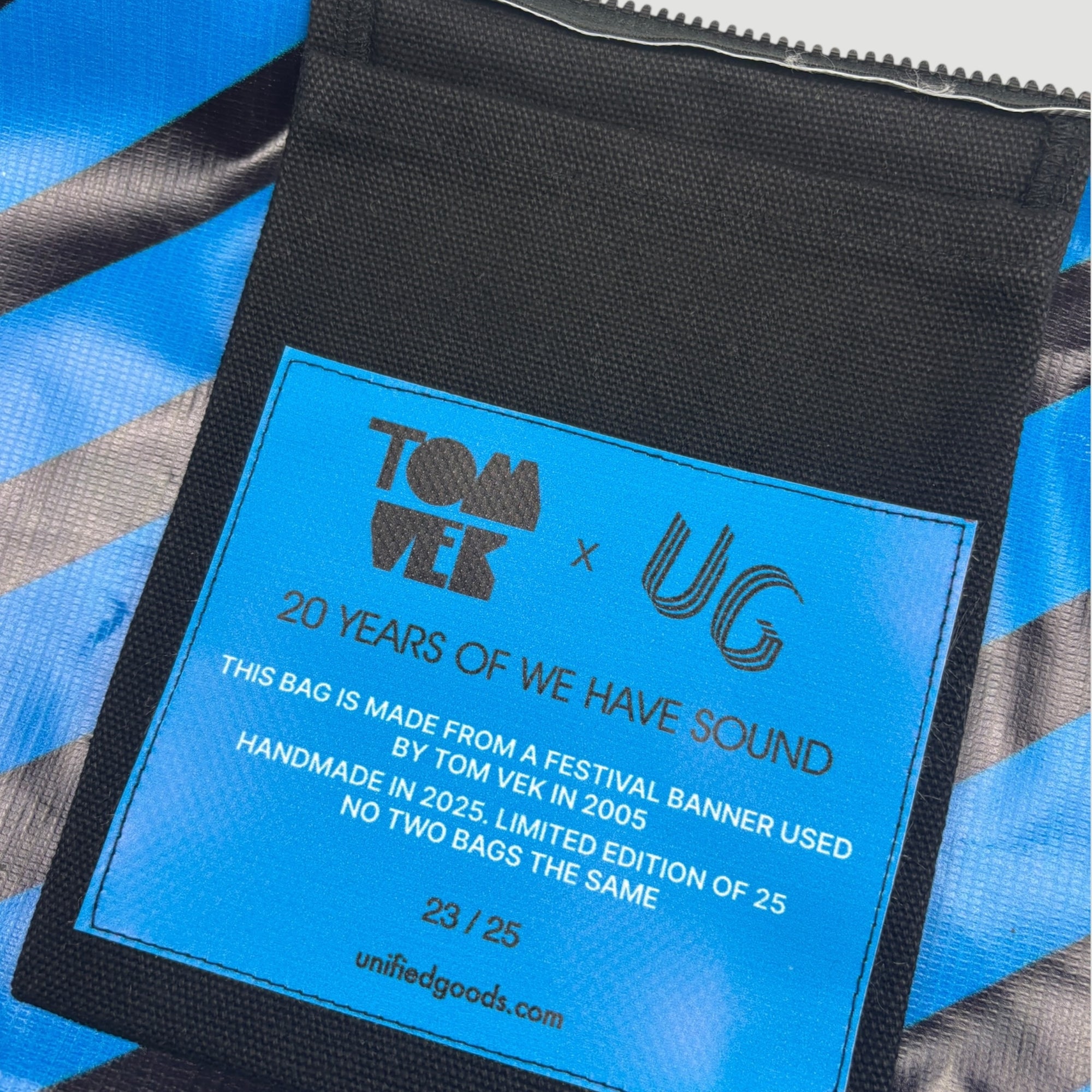 Tom Vek x UG Banner Messenger Bag (No.23/25)