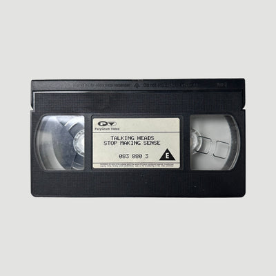 1992 Talking Heads Stop Making Sense VHS