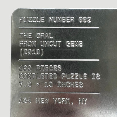 2019 A24 Uncut Gems Puzzle 002 'The Opal'