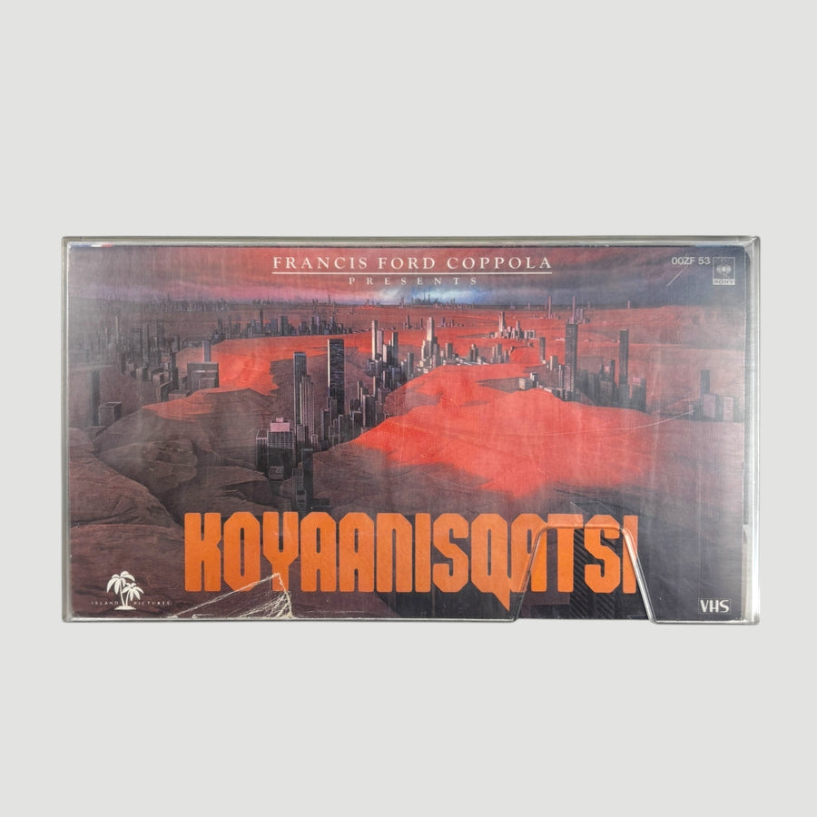 1983 Koyaanisqatsi Japanese VHS