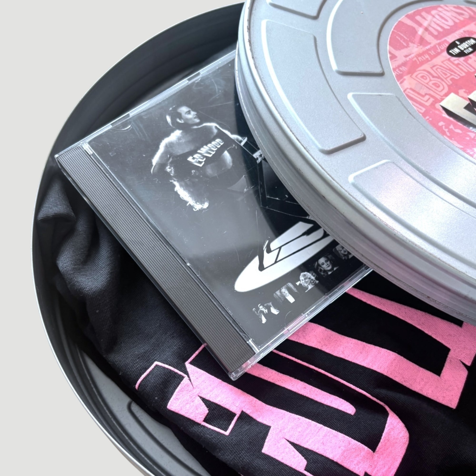 1994 Ed Wood Promo Can T-Shirt/OST CD