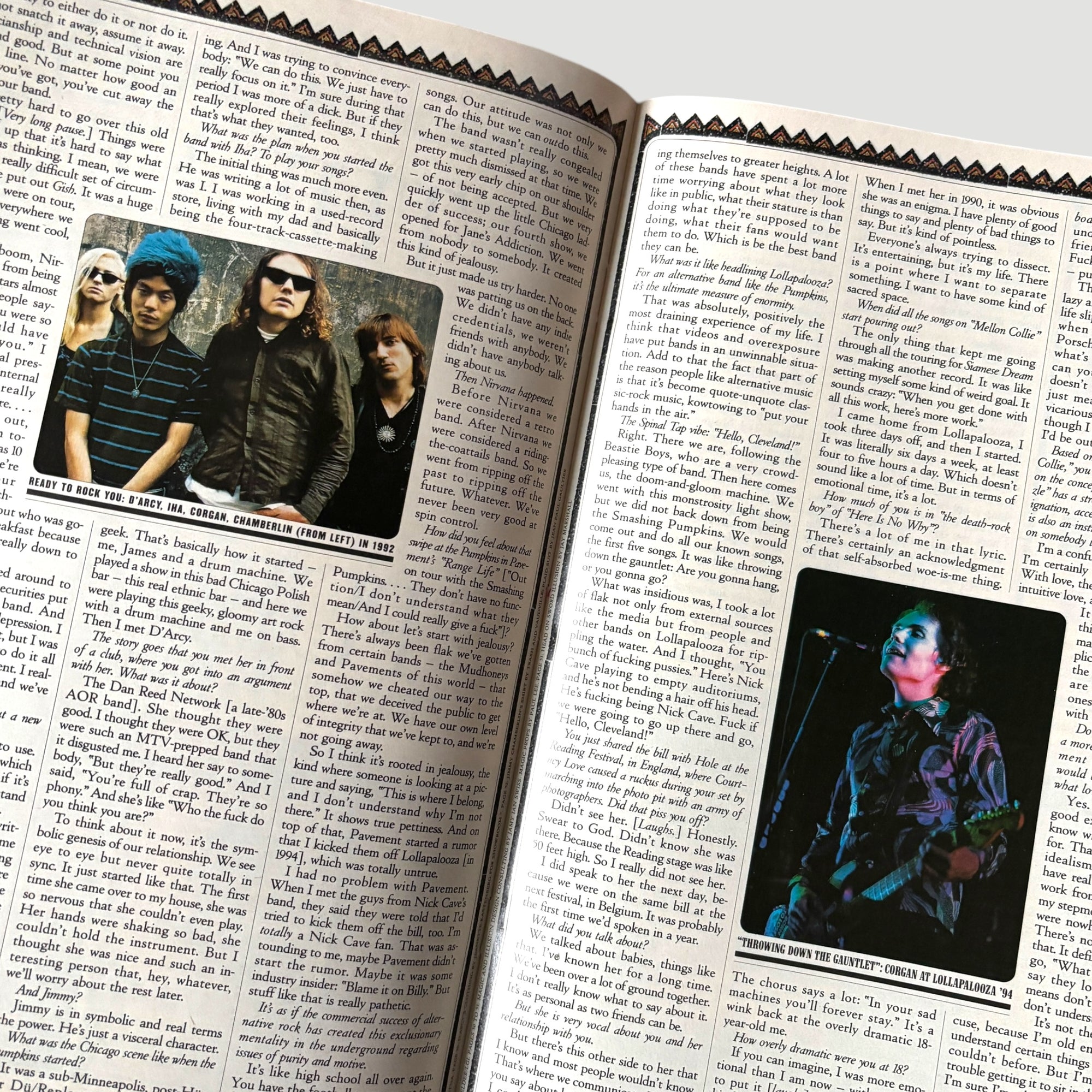 1994 Rolling Stone The Smashing Pumpkins Cover Issue