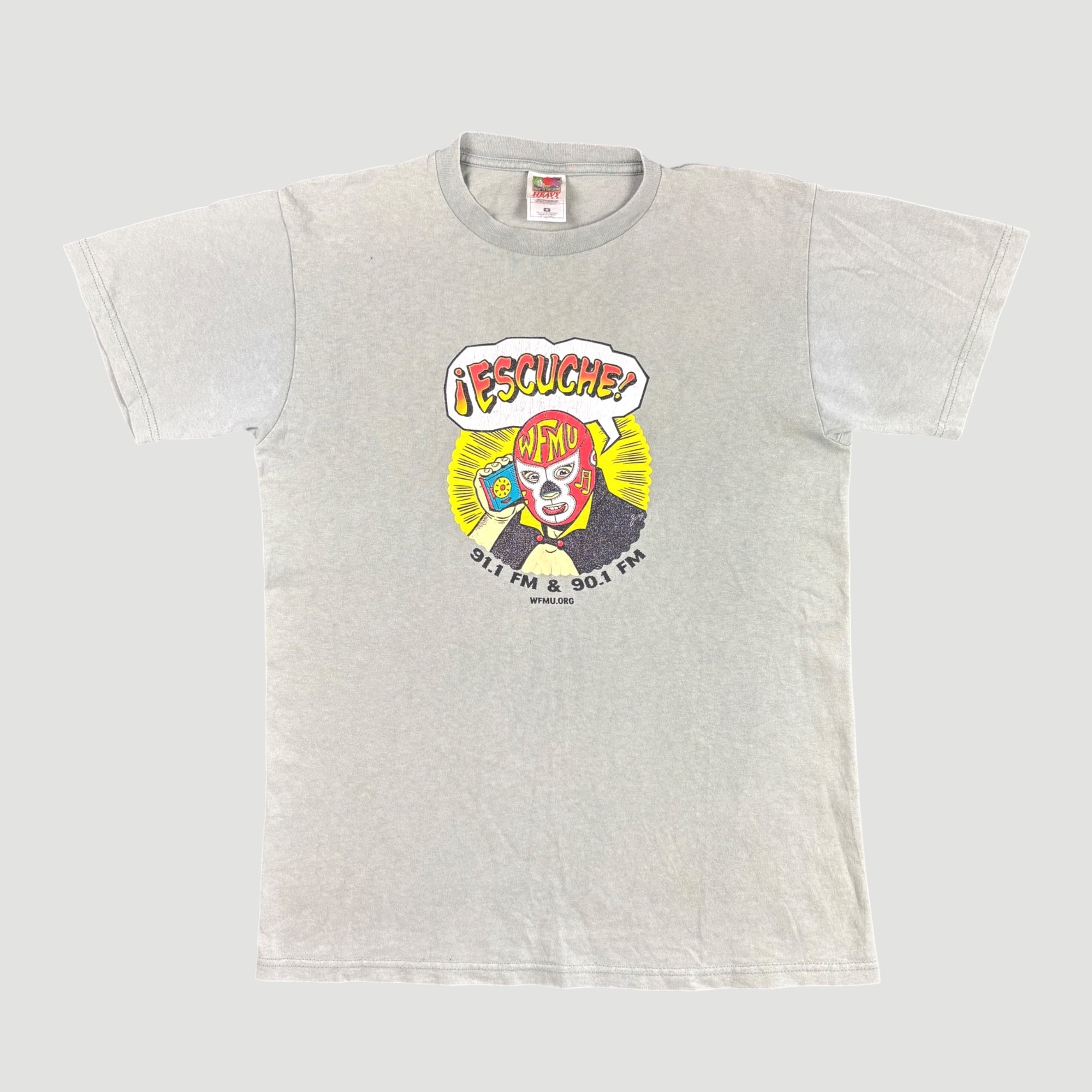 Late 90's WFMU Radio Escuche! T-Shirt