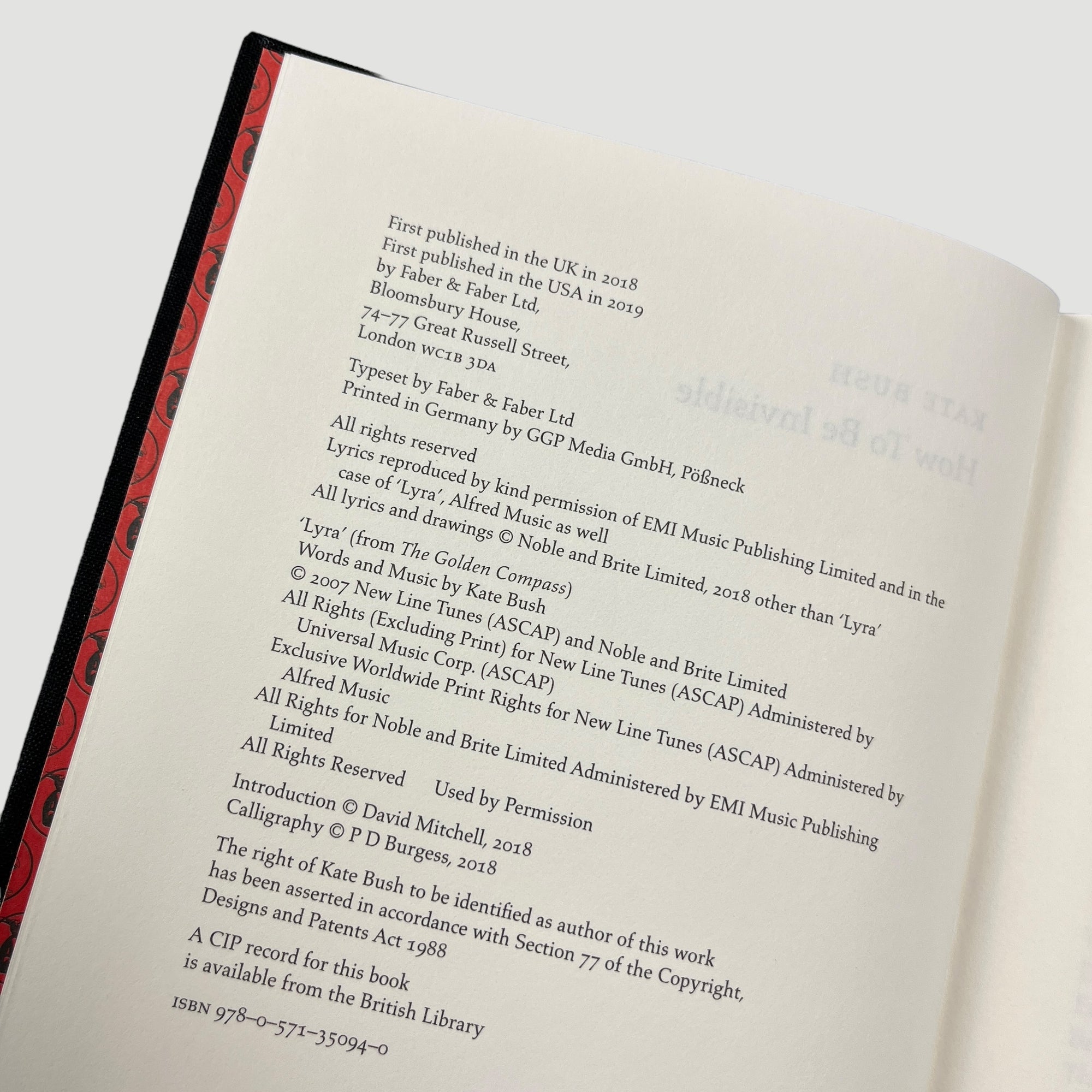 2019 Kate Bush How to be Invisible