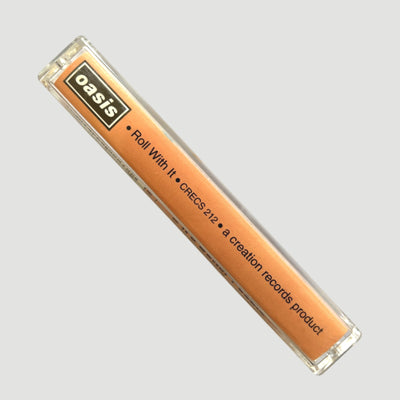 1995 Oasis Roll With It UK Cassette Single