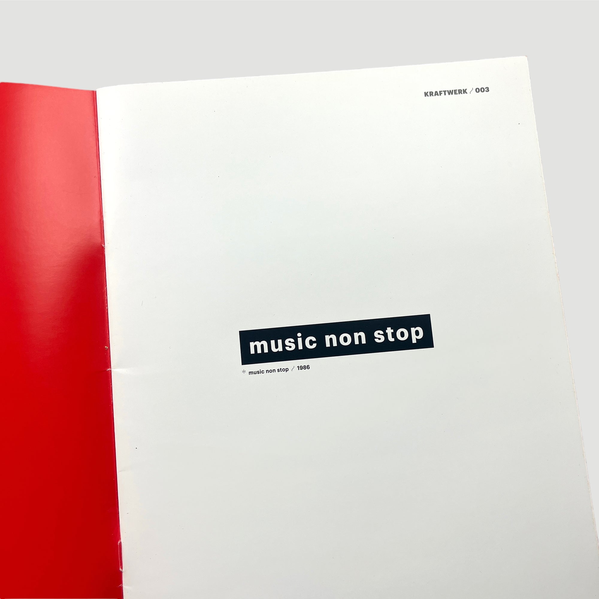 2013 Wallpaper Kraftwerk Special Edition w/3D Glasses