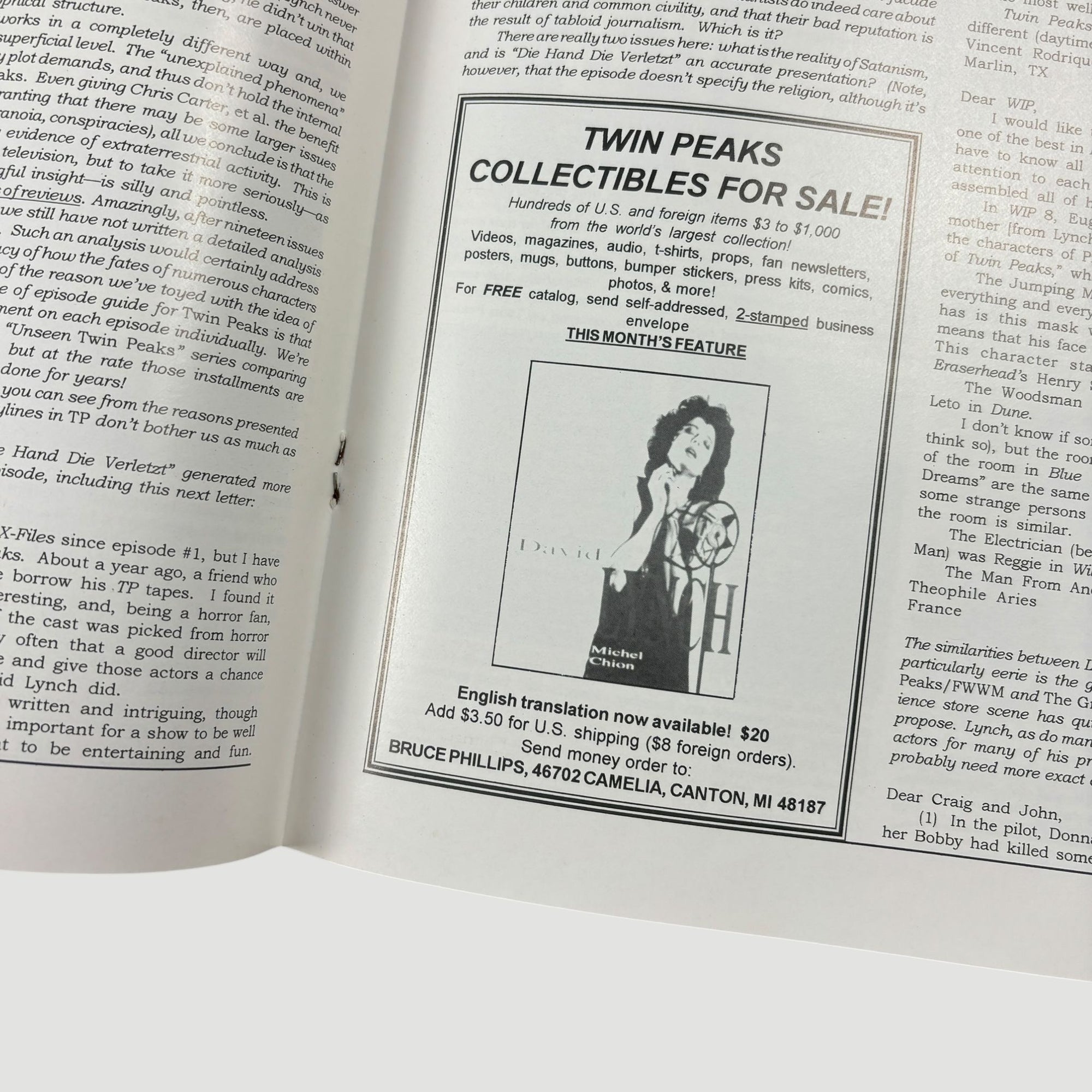 1995 Twin Peaks Wrapped in Plastic Issue 19