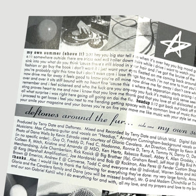 1997 Deftones Around the Fur US Cassette