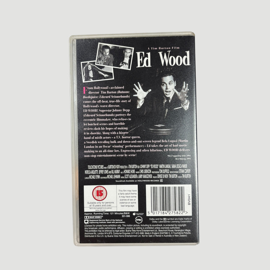 1994 Ed Wood UK VHS