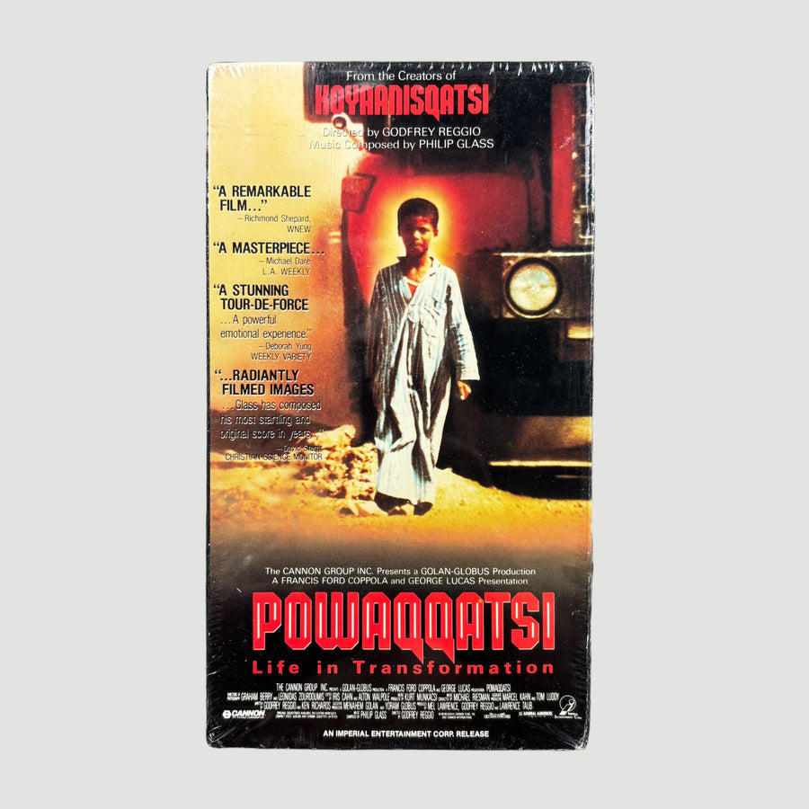 1990 Powaqqatsi NTSC VHS (Sealed)
