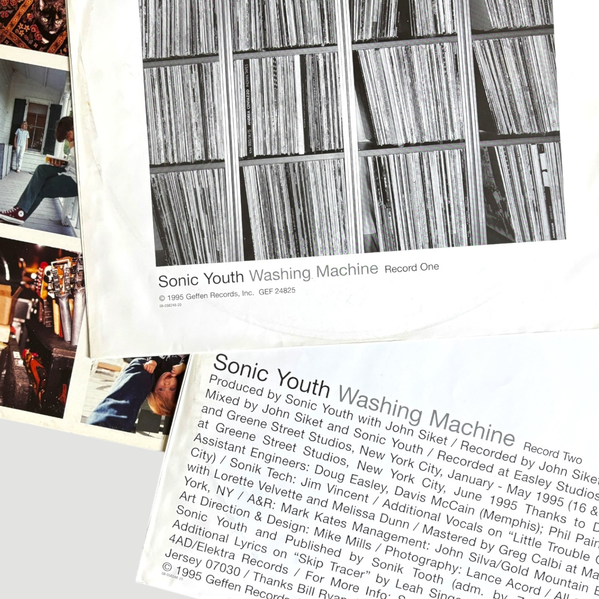 1995 Sonic Youth Washing Machine UK 1st Press LP