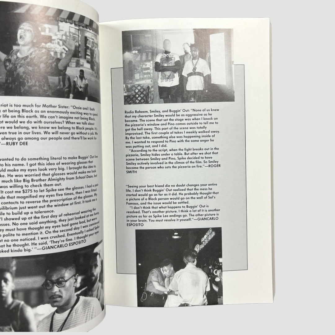 1989 Do The Right Thing Companion Volume. Spike Lee with Lisa Jones