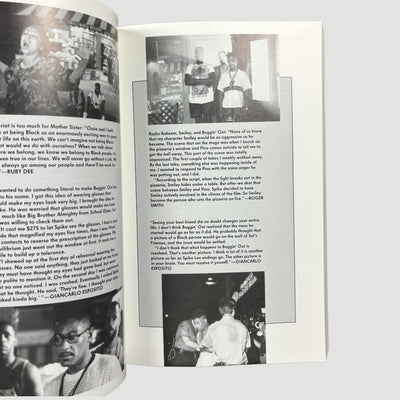 1989 Do The Right Thing Companion Volume. Spike Lee with Lisa Jones