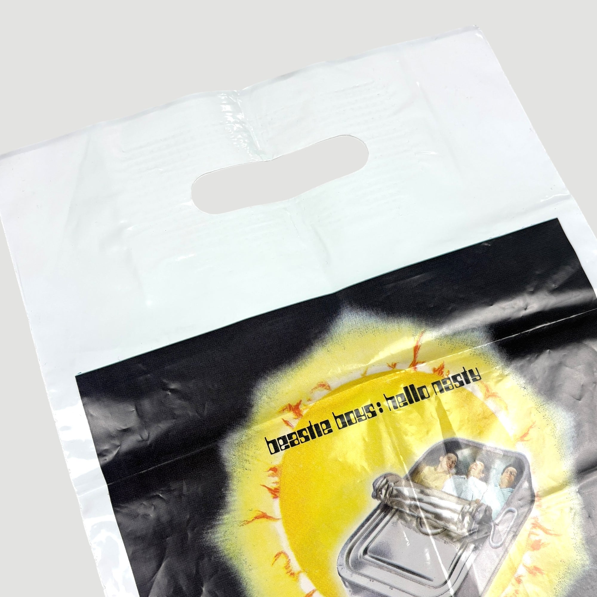 1998 Beastie Boys Hello Nasty CD + Plastic Bag + Sticker Set