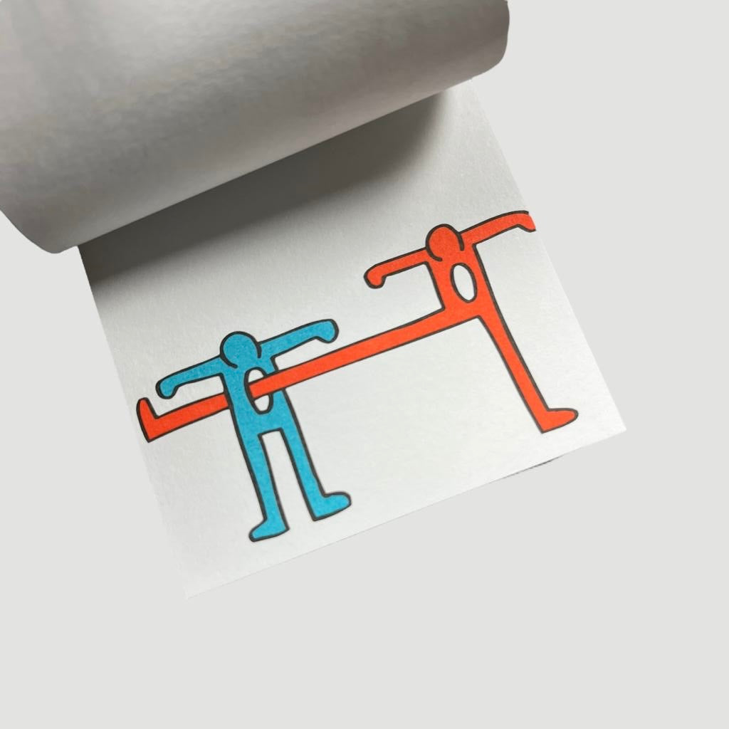 1996 Keith Haring Flip Book