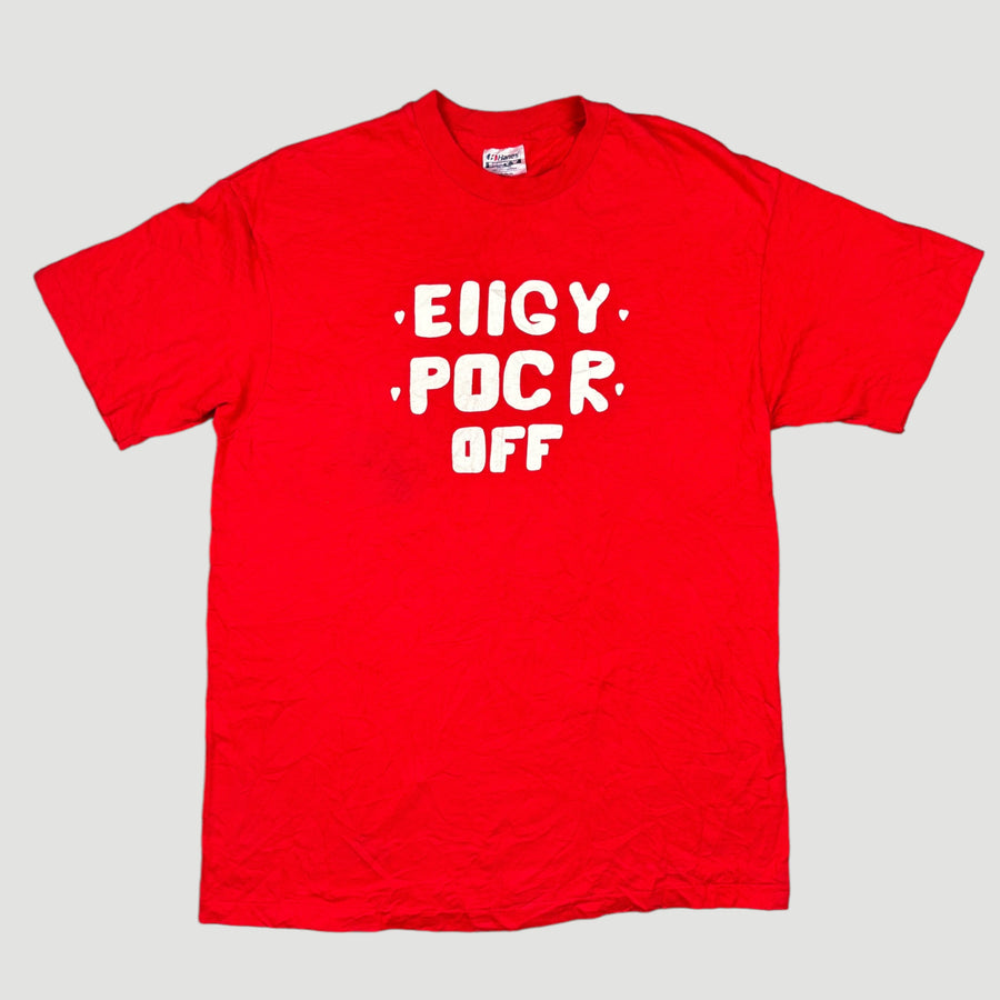 90's EIIGY POCR OFF T-Shirt