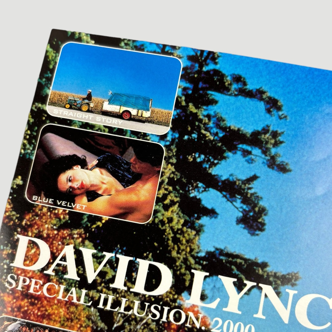 2000 David Lynch Special Illusion Japanese Chirashi Poster