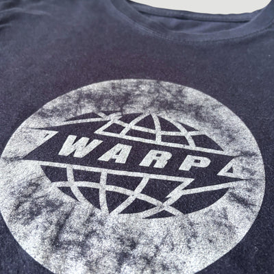 00's Warp Records Logo T-Shirt