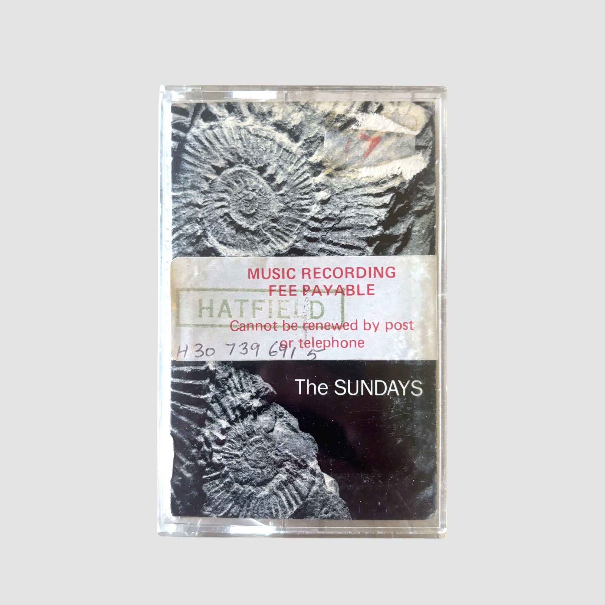1990 The SUNDAYS Reading, Writing & Arithmetic UK Ex-Library Cassette
