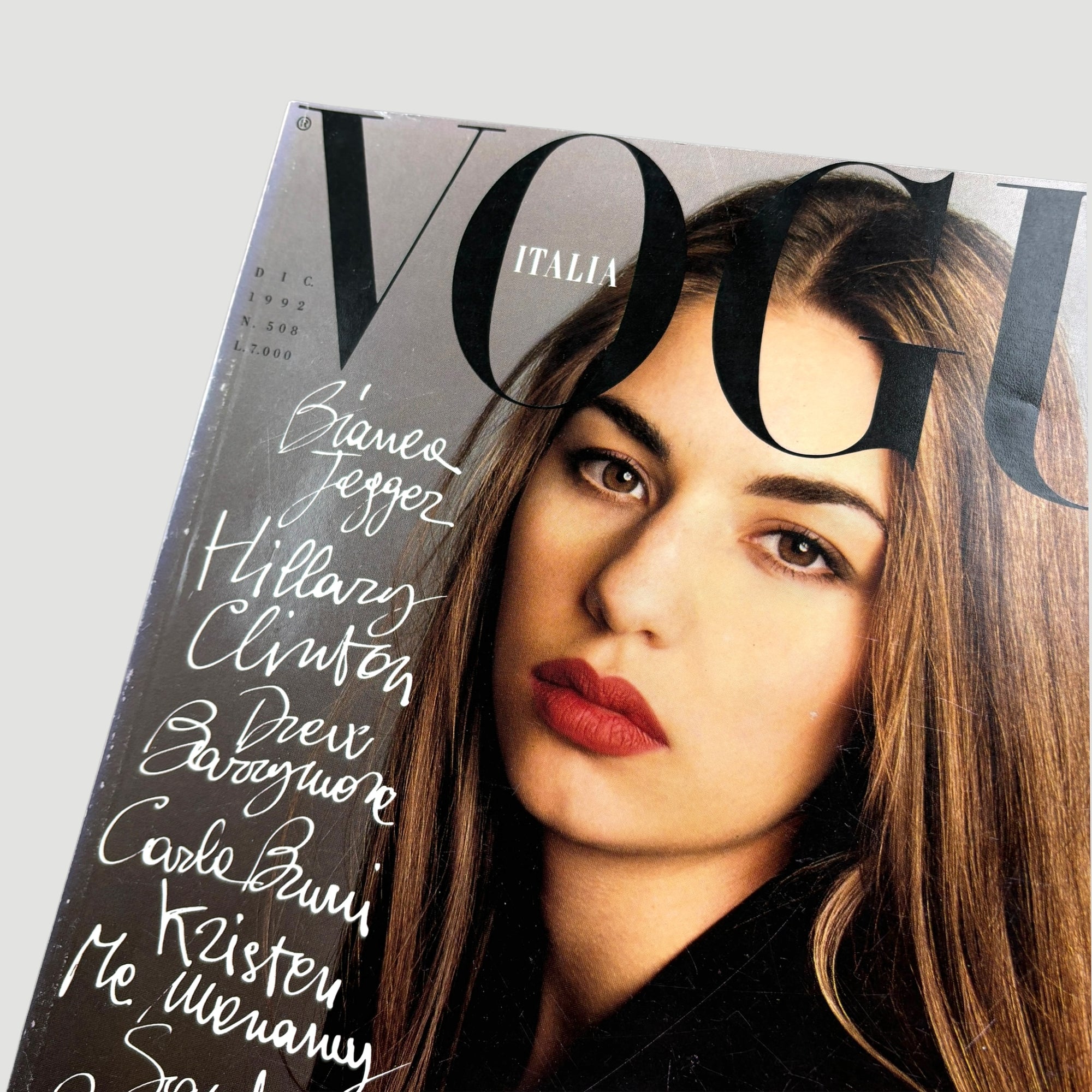 1992 Vogue Italia Sofia Coppola Cover Issue