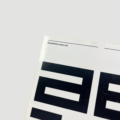 2018 Autechre AE_Live Sticker
