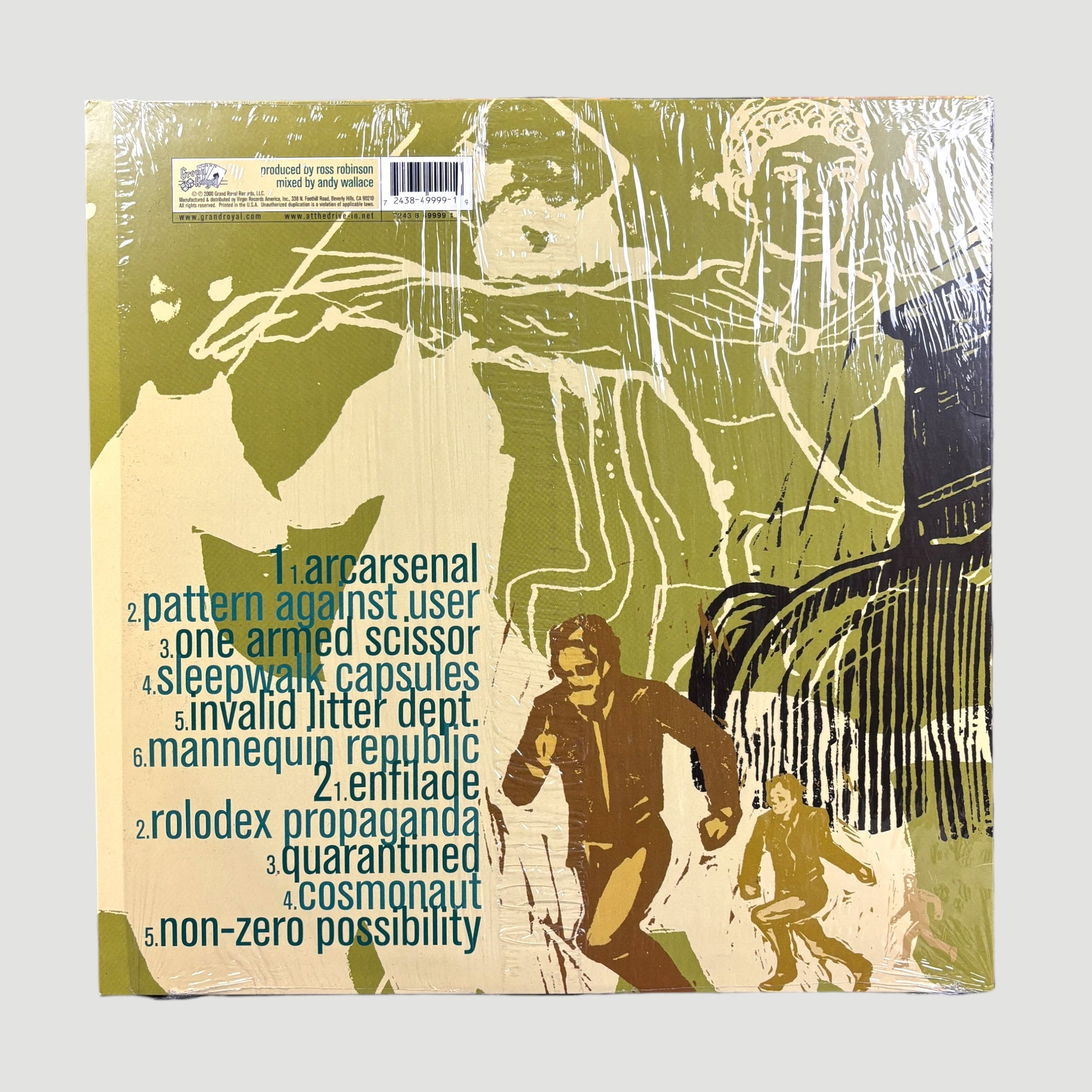 2000 At the Drive-In Relationship of Command US 1st Press Vinyl