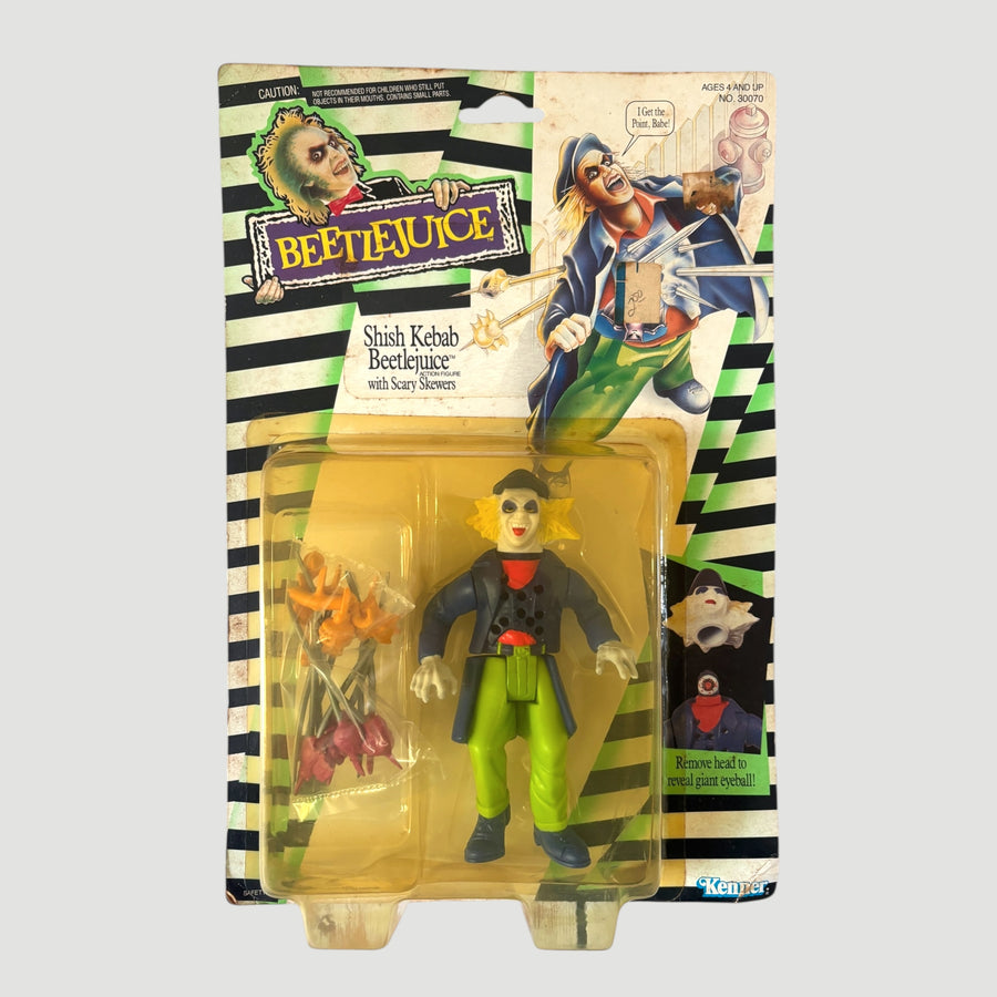 1989 Beetlejuice Shish Kebab Beetlejuice Kenner Action Figure