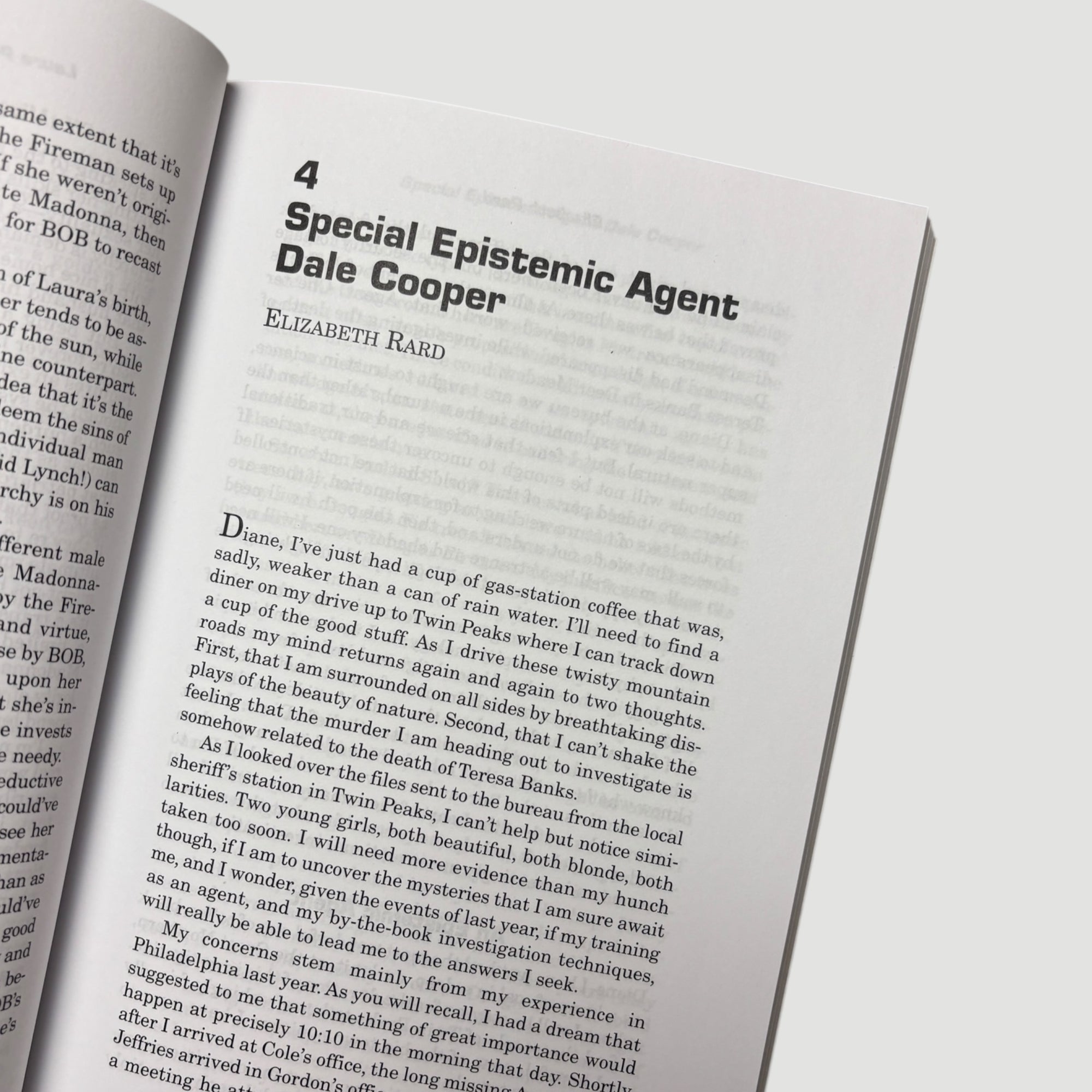 2018 Twin Peaks & Philosophy: That's Damn Fine Philosophy