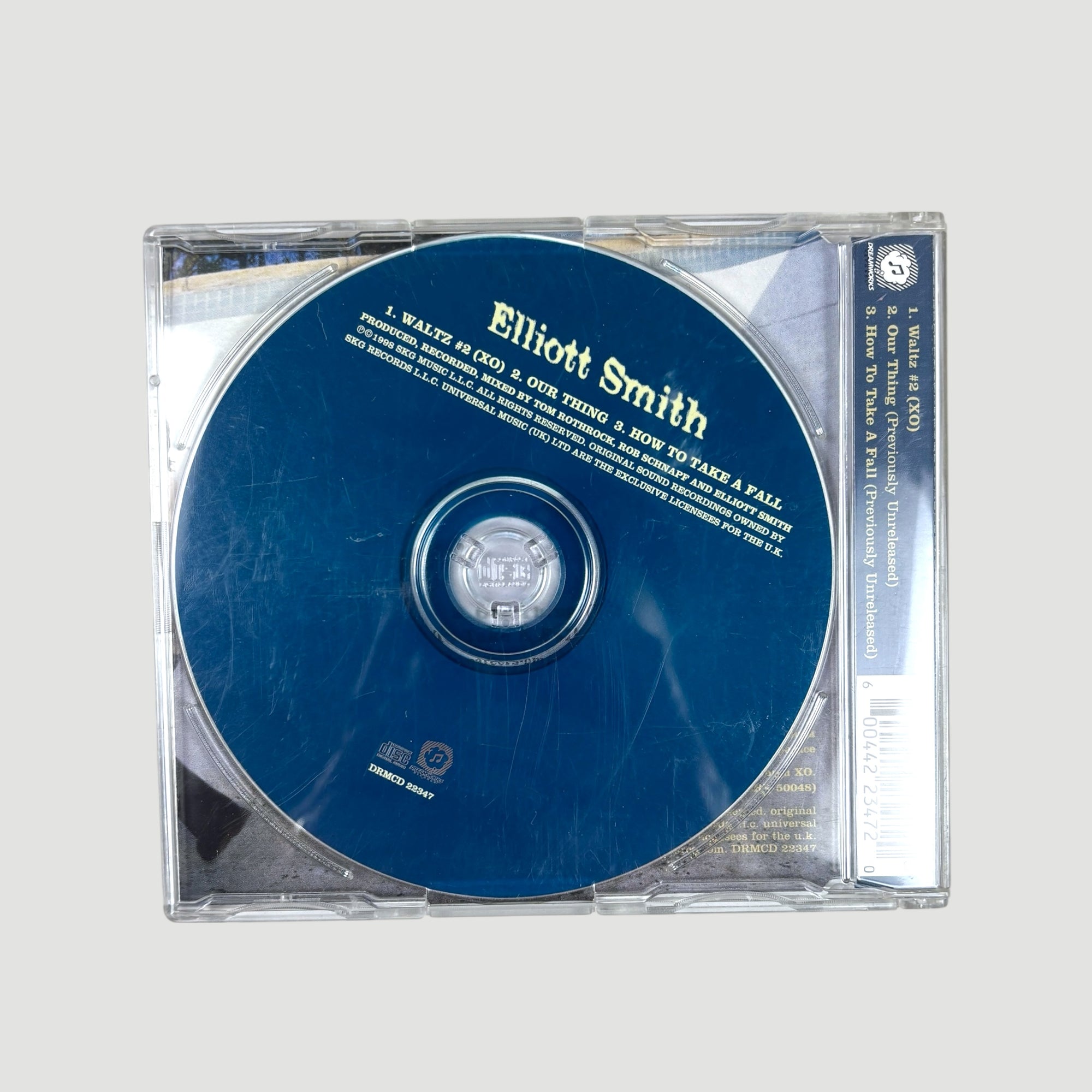 1998 Elliott Smith Waltz #2 (XO) UK CD Single