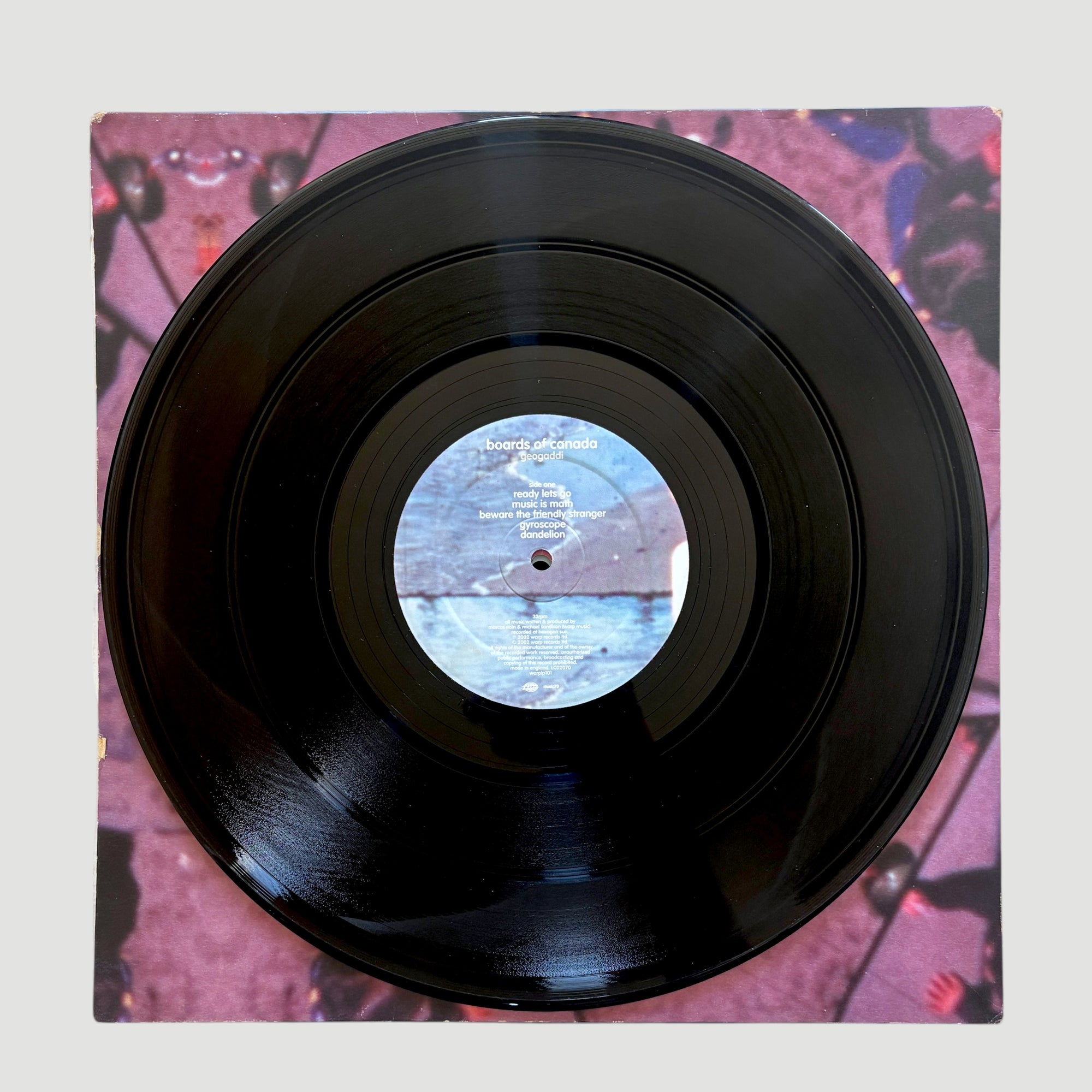 2002 Boards of Canada Geogaddi UK 1st Press Etched 3LP