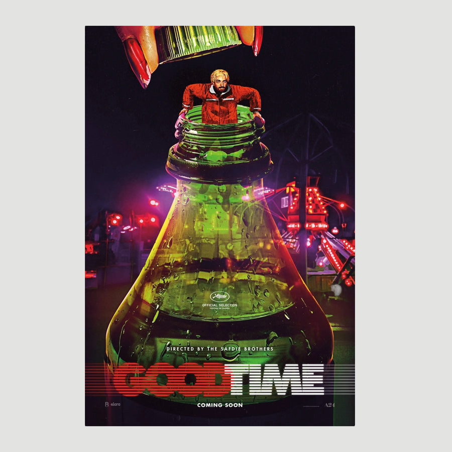 2017 A24 Good Time Poster