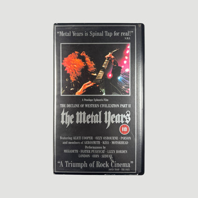 1988 The Decline of Western Civilisation II UK VHS