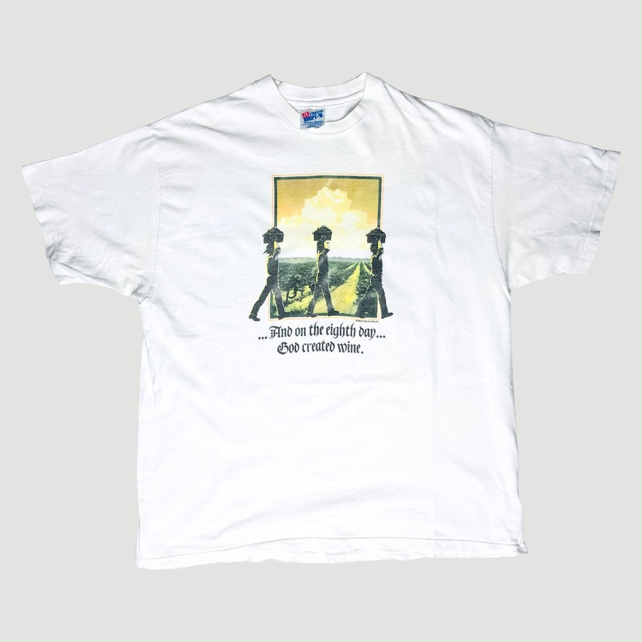 90's God Created Wine T-Shirt