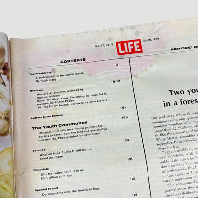 1969 LIFE Magazine 'The Youth Communes' Issue