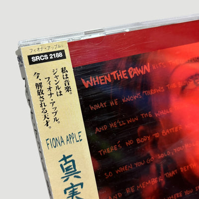 1999 Fiona Apple When The Pawn...Japanese CD