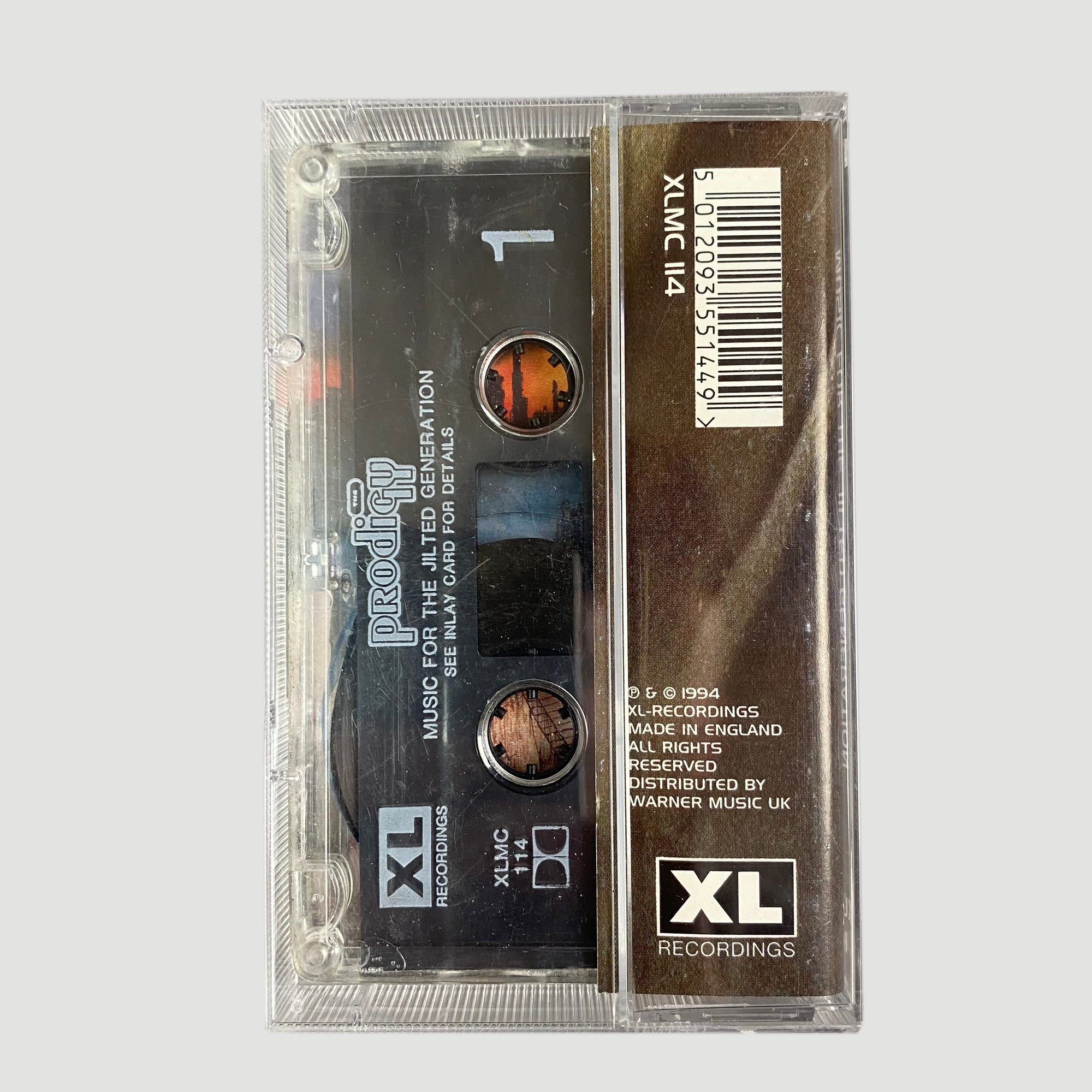 1994 The Prodigy 'Music For The Jilted Generation' Cassette
