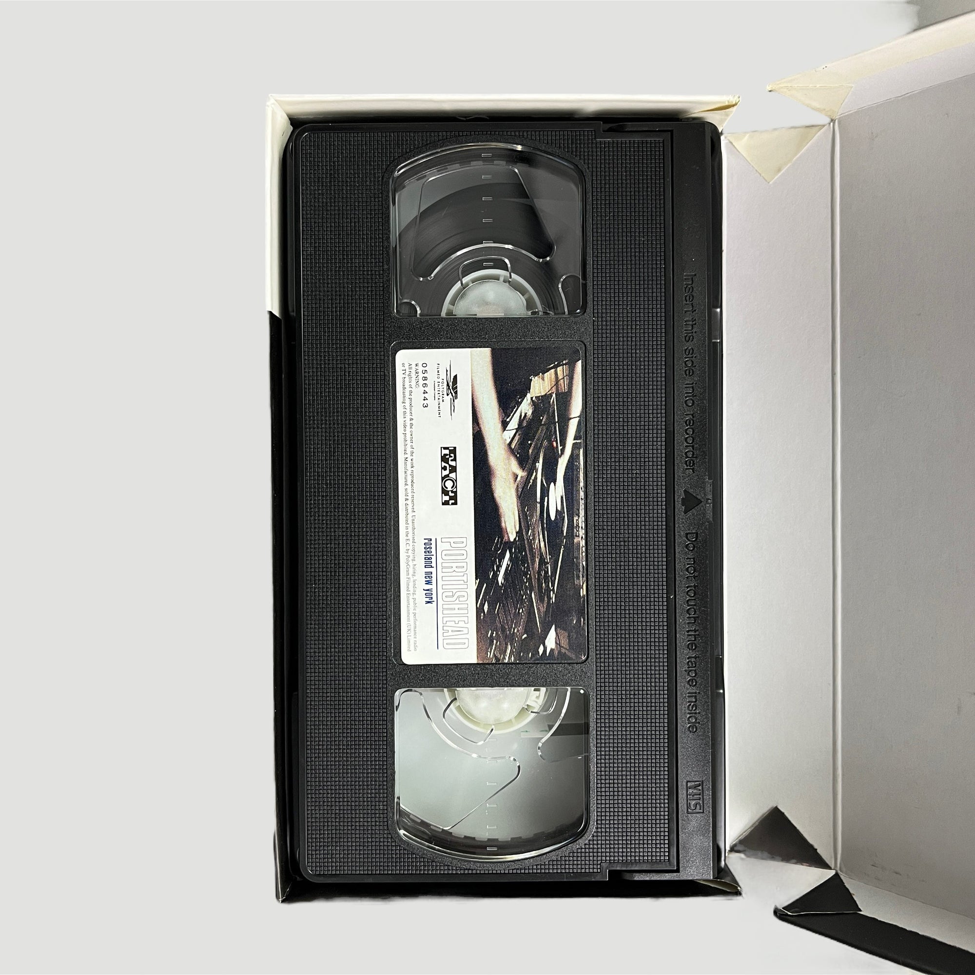 1998 Portishead Roseland NYC Live UK VHS + Booklet